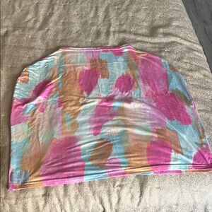 Colorful Copper Pearl breastfeeding cover